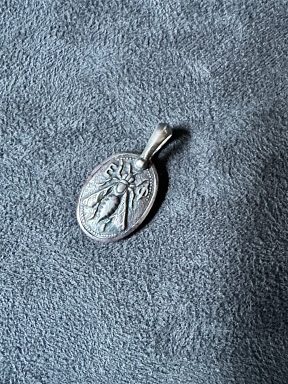 David Yurman Petrvs Bee Pendant Amulet in Sterling Silver